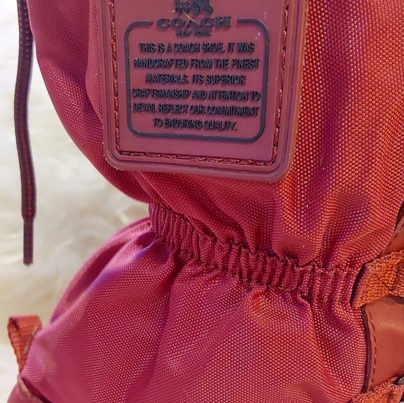 Coach Red Boots - Picture 4 of 7